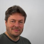 Tomáš Kučera po šálku čaje u mě v bytě po rozhovoru.
