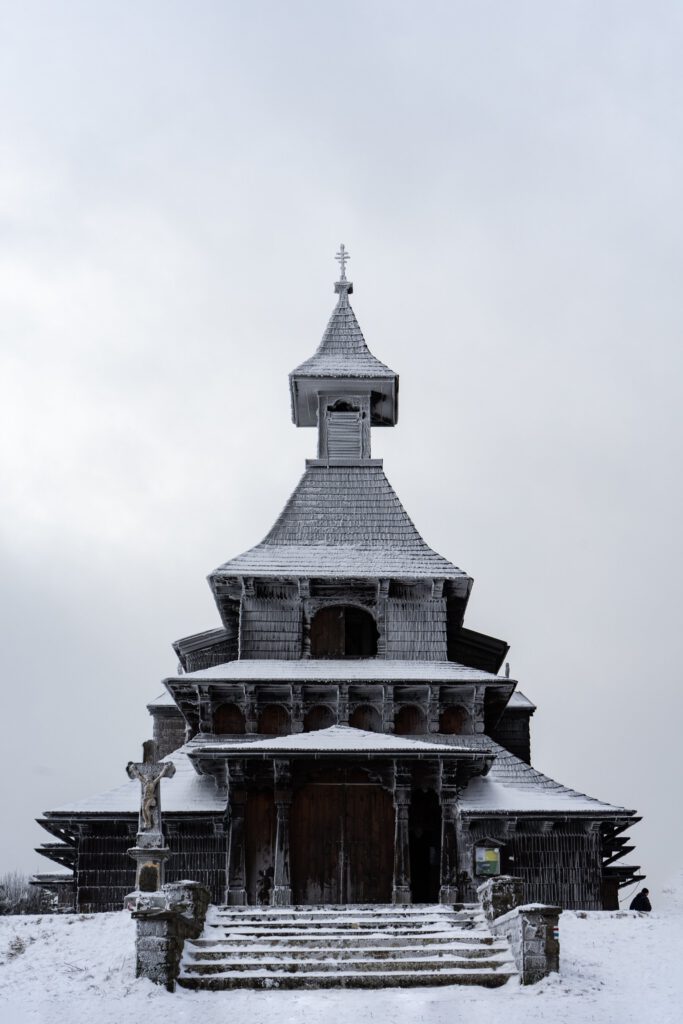 Kaple svatého Cyrila a Metoděje na Radhošti.