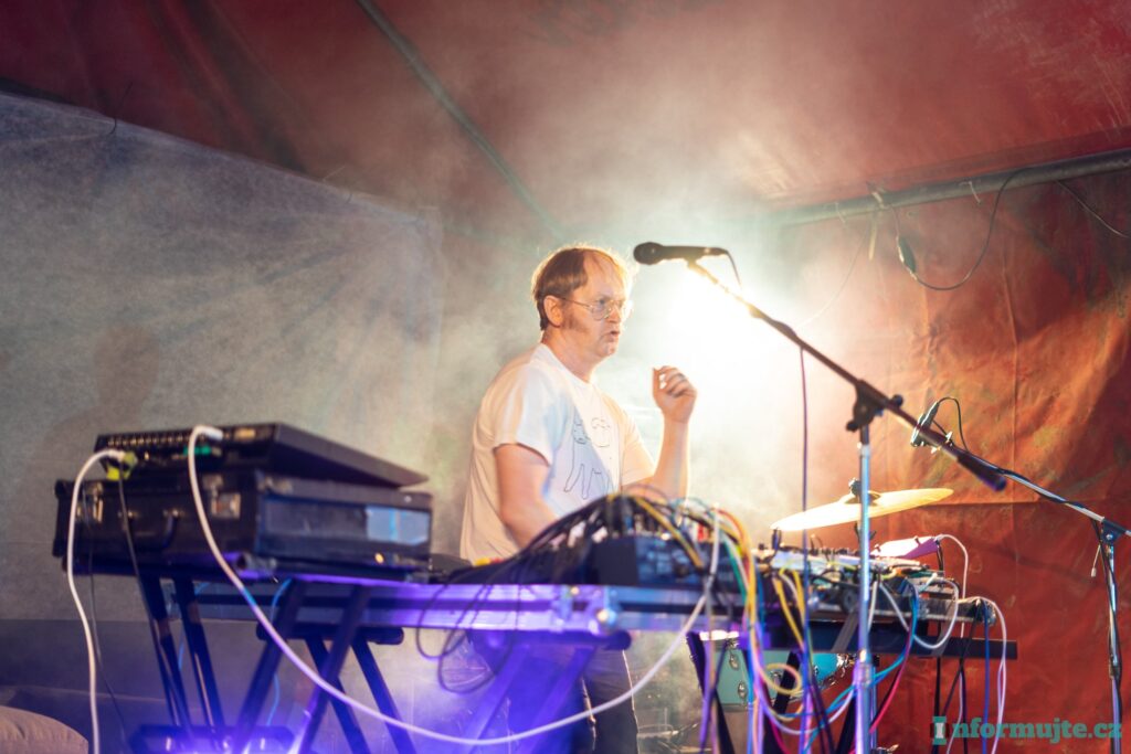 Ventolin at K10 in Olomouc playing his electronic music.