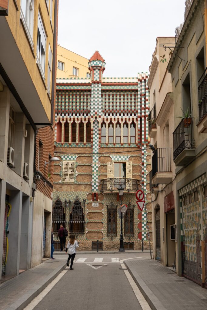 Casa Vicens without tourists.