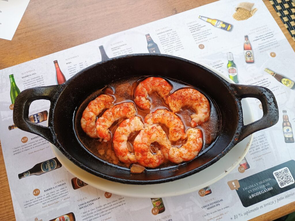 Gambas al ajillo